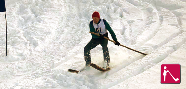 Fassdaubenrennen am Skilift Fischenthal